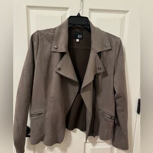 Kut From the Kloth faux suede moto jacket